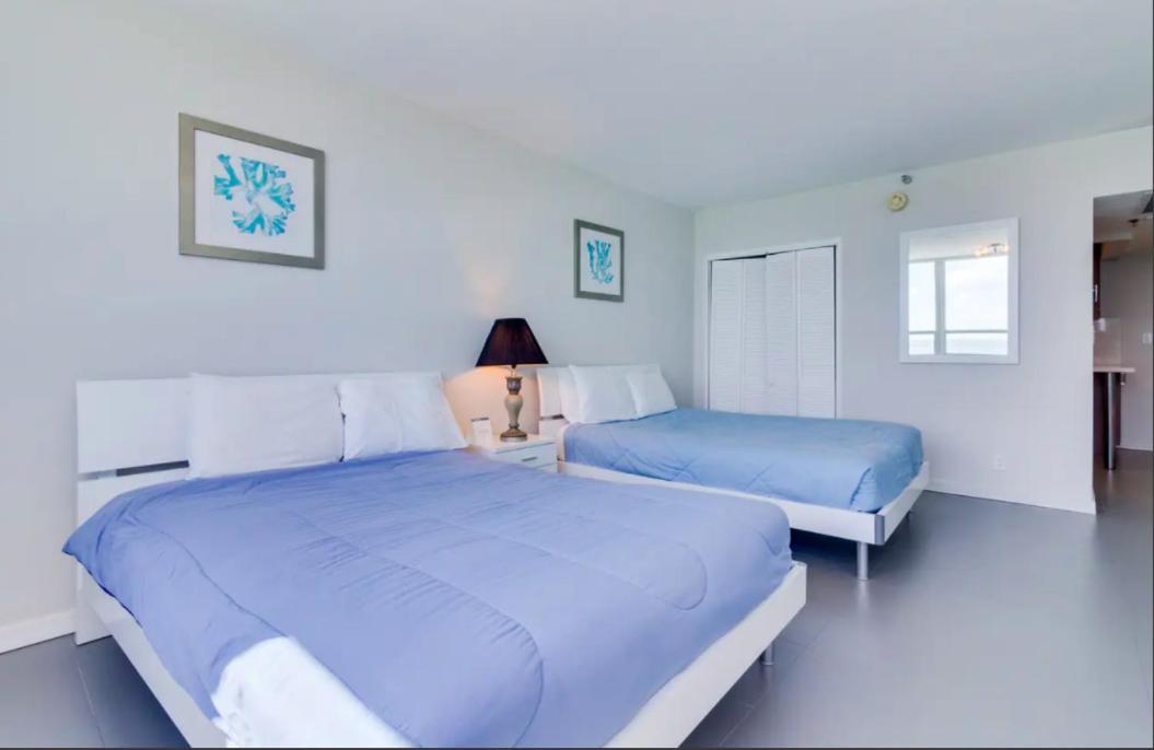 Castle 835 Oceanview Studio On Beach With Pool, Gym, Bars, And Free Parking 마이애미 비치 외부 사진