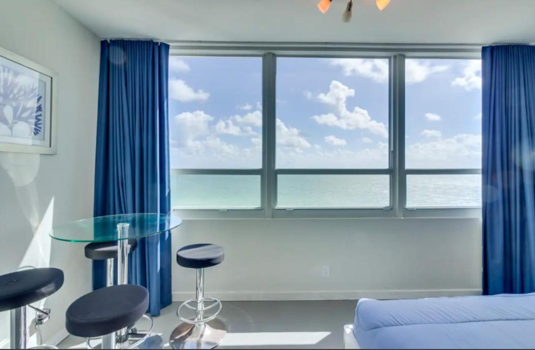 Castle 835 Oceanview Studio On Beach With Pool, Gym, Bars, And Free Parking 마이애미 비치 외부 사진